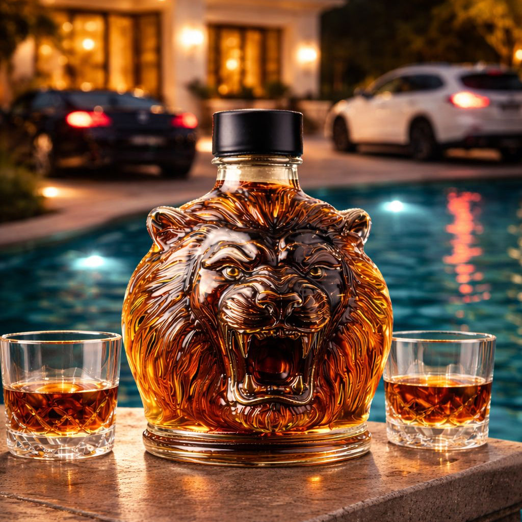 Karafka do Whisky - Edycja Lwa