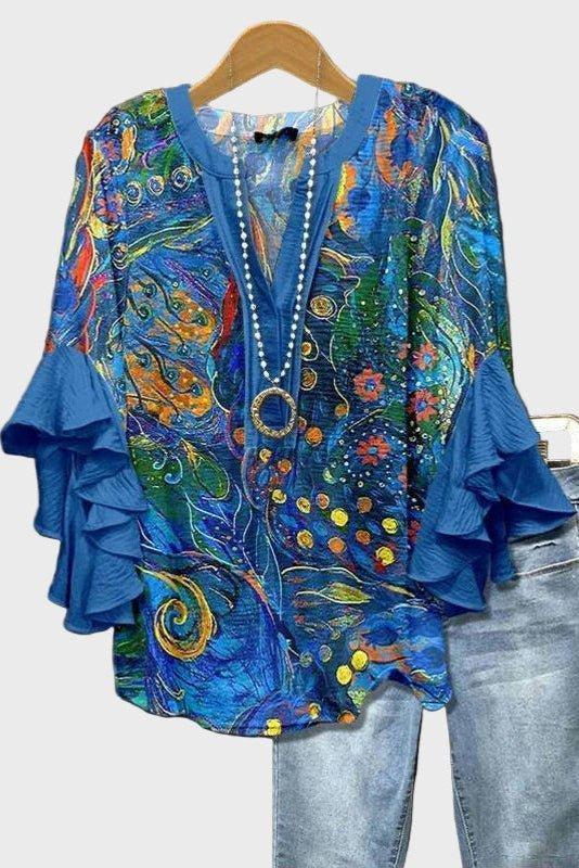 Karen | Artystyczny błękit