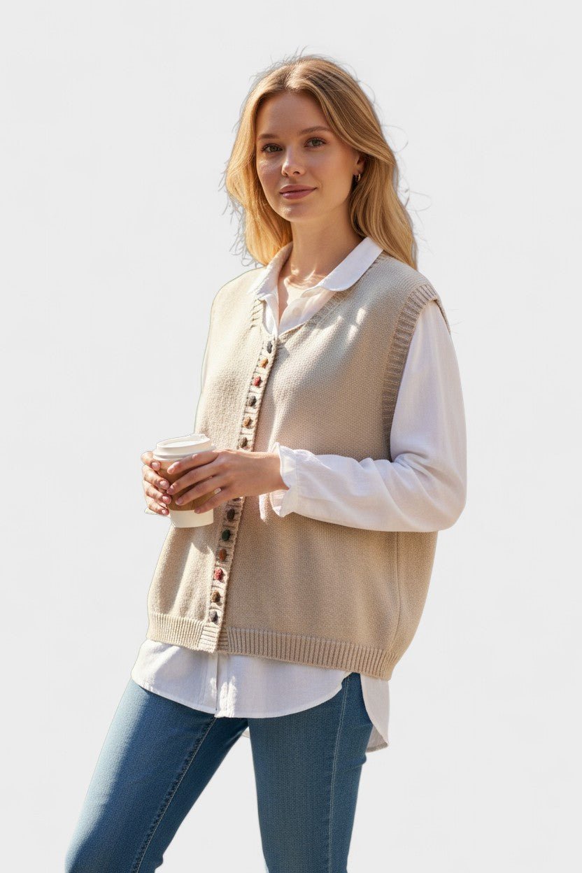 Karmen | Sweter z dzianiny