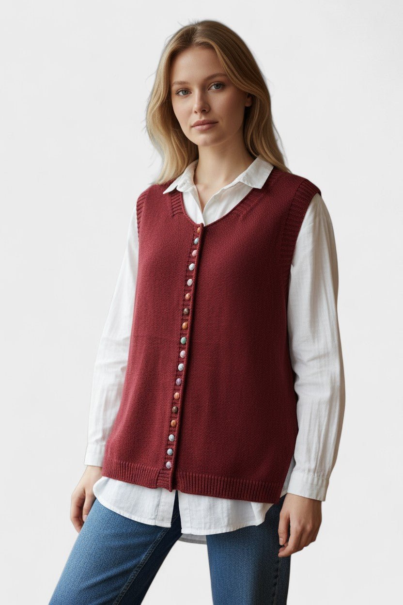 Karmen | Sweter z dzianiny
