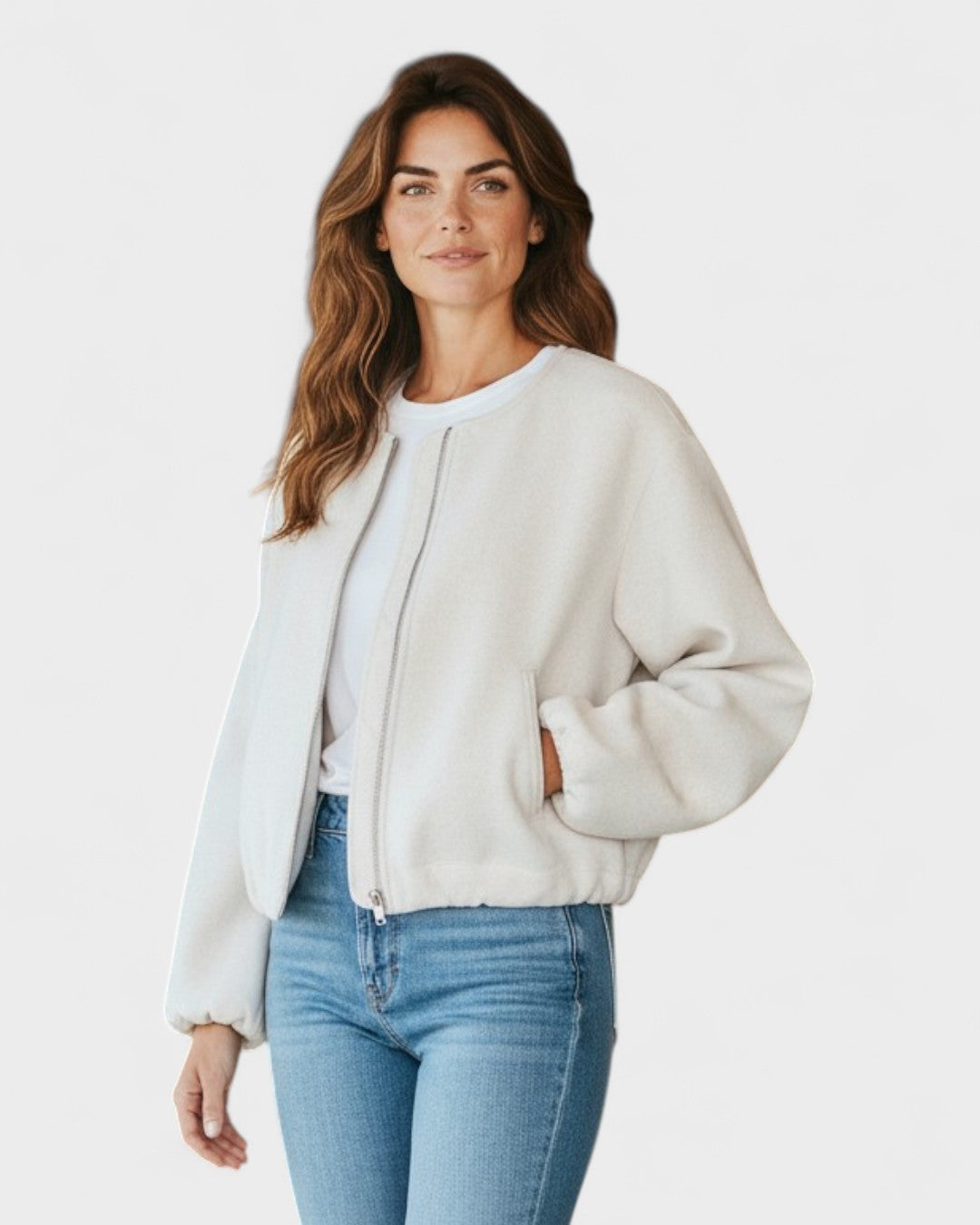 Katrine™ | Krótka kurtka bomberka