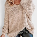 Katrine™ | Lekki sweter z dzianiny z okrągłym dekoltem
