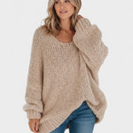 Katrine™ | Lekki sweter z dzianiny z okrągłym dekoltem