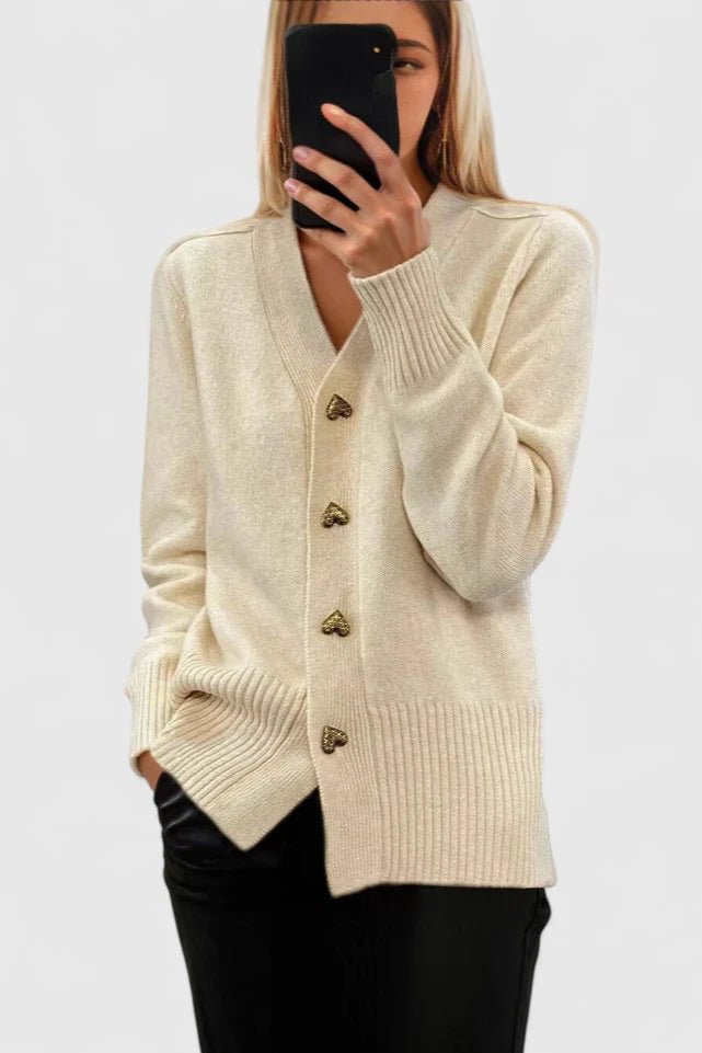 Leila | Sweter rozpinany