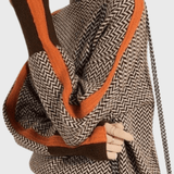 Marie | Sweter z wełny z wysokim kołnierzem