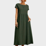 Gabrielle™ — Midi sukienka w eleganckim, ponadczasowym stylu