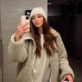 Mille™ | Elegancki szlafrok typu teddy w stylu skandynawskim