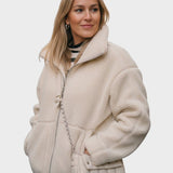 Mille™ | Elegancki szlafrok typu teddy w stylu skandynawskim
