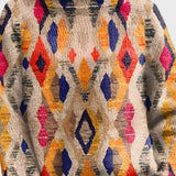 Nanna | Sweter w geometryczne wzory