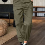 Elvirah | CASUAL BLAZERBROEK met Hoge Taille en Straight Fit