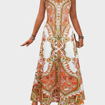 Klára - Eleganckie letnie maxi sukienki bez rękawów
