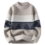 Faelan – Minimalistyczny Ciepły Sweter z Dzianiny