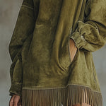 Tia | Sukienka suede