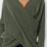Olivia | Sweter z dekoltem w serek