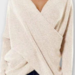 Olivia | Sweter z dekoltem w serek