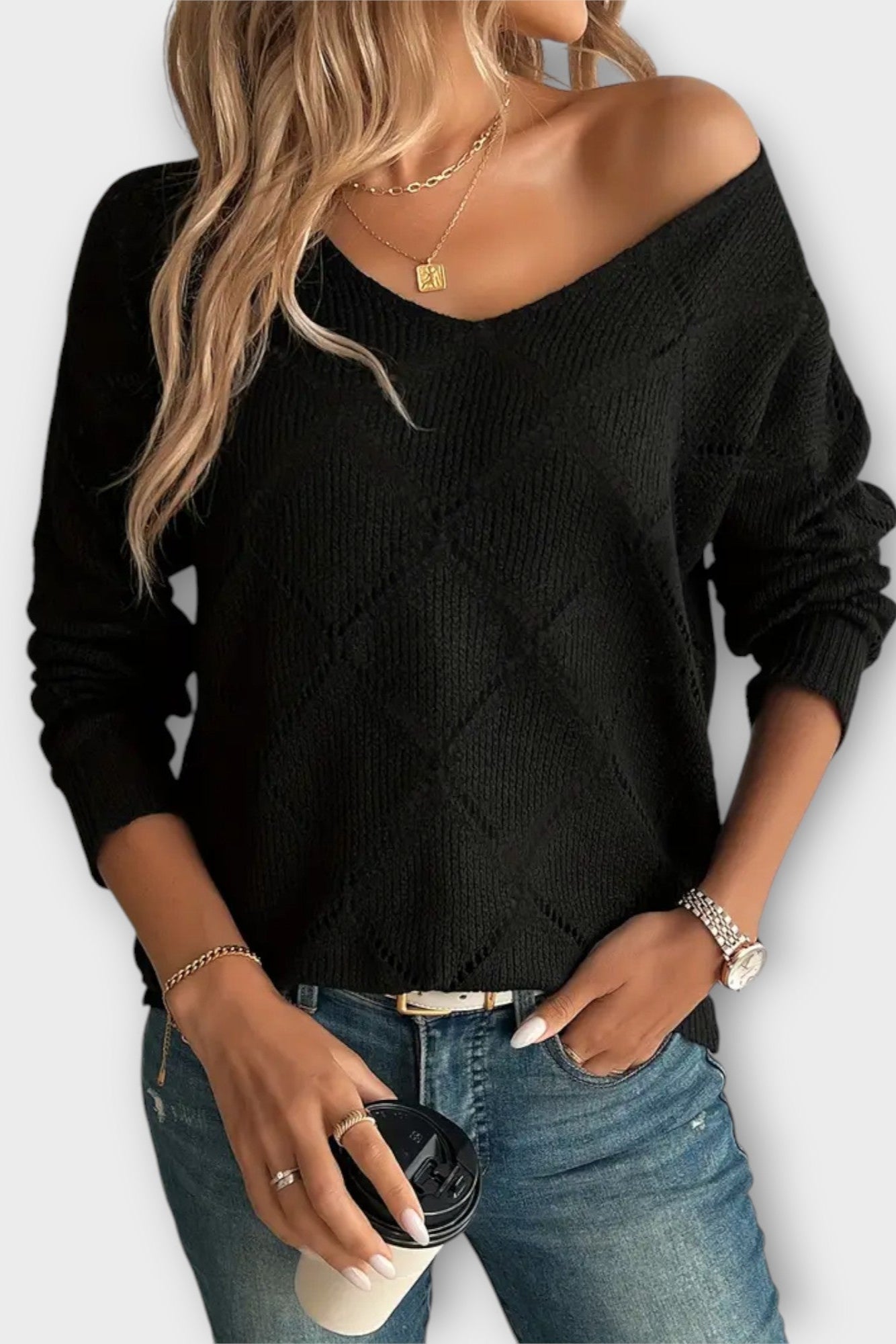 Rikke | Luźny top