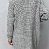 Różowy | Sweter rozpinany