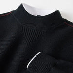 Corneel | Sweter z wysokiej jakości dzianiny żakardowej