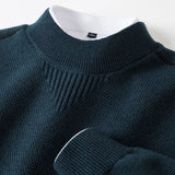 Corneel | Sweter z wysokiej jakości dzianiny żakardowej