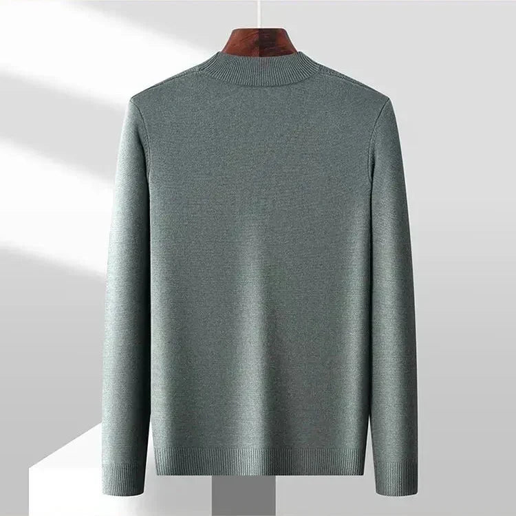 Corneel | Sweter z wysokiej jakości dzianiny żakardowej