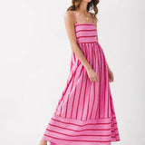 Sukienka maxi w paski Lynsey