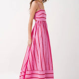 Sukienka maxi w paski Lynsey