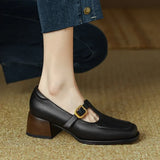Patrycja | Orthopedic T-Strap Shoes