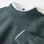 Corneel | Sweter z wysokiej jakości dzianiny żakardowej