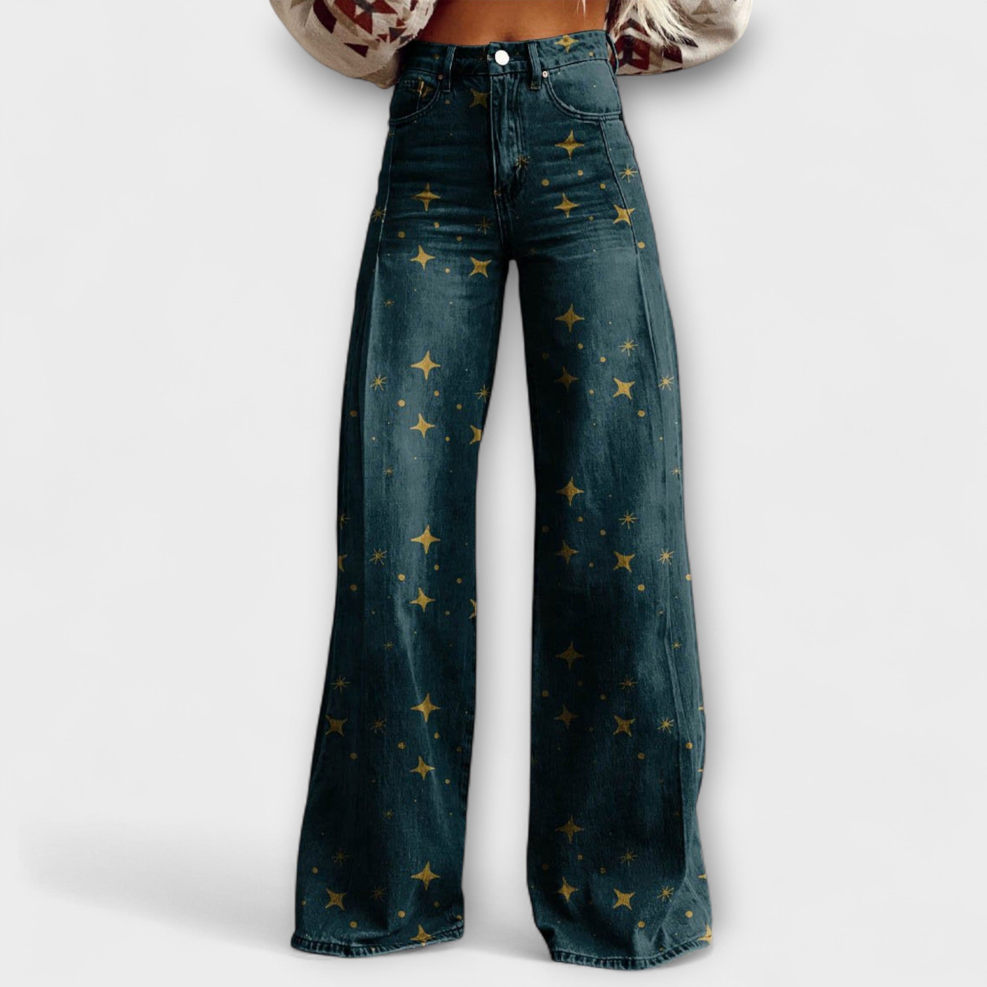 Solveig | Spodnie w stylu boho