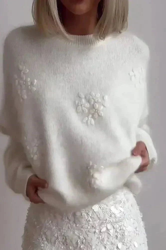 Tanja | Elegancki sweter z dzianiny