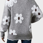 Thea | Sweter w kwiaty