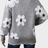 Thea | Sweter w kwiaty