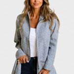 Veslina™ | Elegancka sweterkowa kurtka do stylizacji warstwowej