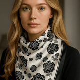 Viola | Jedwabny szal Elodie