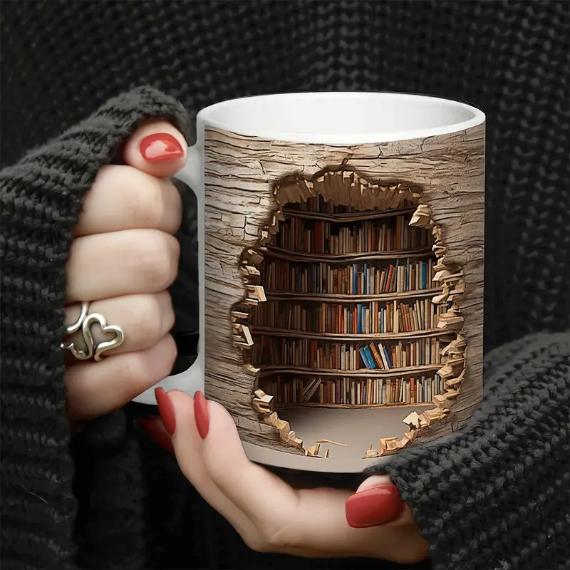 Zaczarowany kubek biblioteczny „Aktywowany ciepłem”