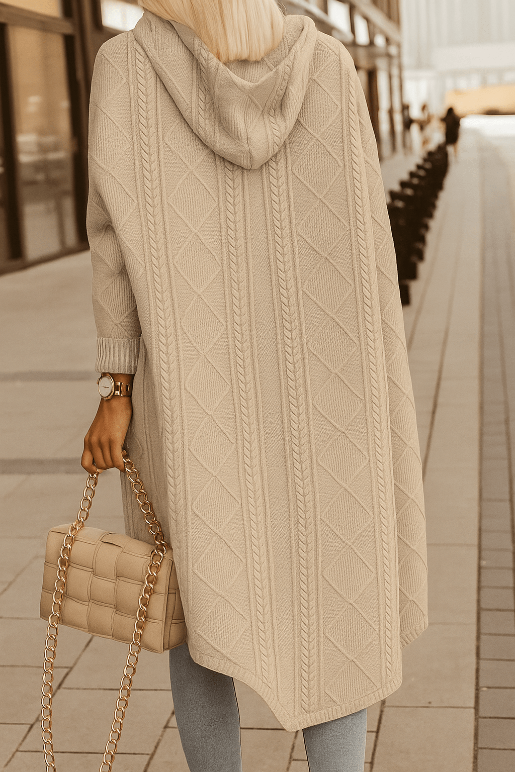 Zienna | Sweter z dzianiny