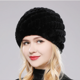 Czapka Mirabelle z Pluszowego Futra