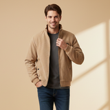 Michael | Cordjacke mit Fleecefutter