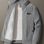 Michael | Cordjacke mit Fleecefutter
