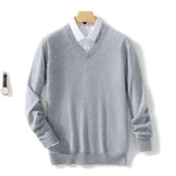 Floris | Elegancki sweter z dekoltem w kształcie litery V