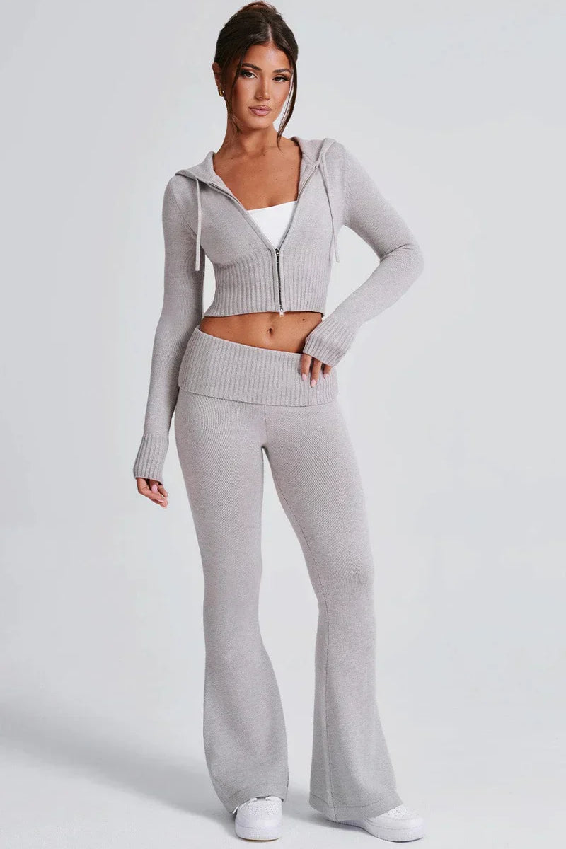 Alina | Dzianinowy komplet dwuczęściowy