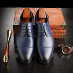 Męskie Klasyczne Buty Ślubne Brogsy | Eleganckie